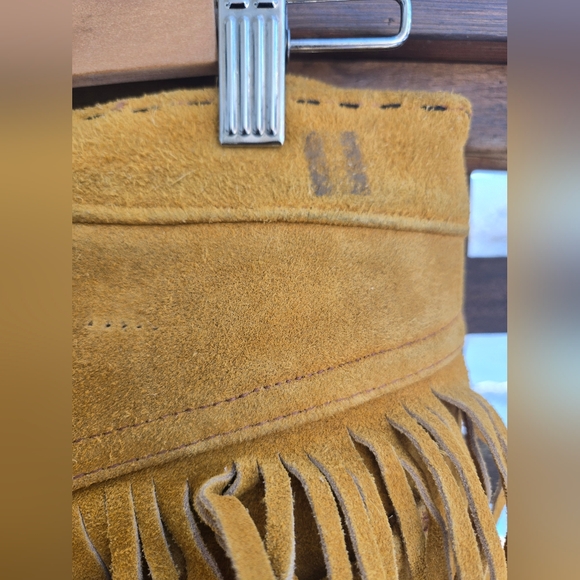 Vintage Fringe Suede Pants - Picture 7 of 12